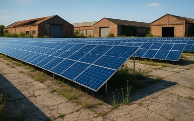 Terrain pollué solaire : transformer un foncier dégradé en opportunité énergétique