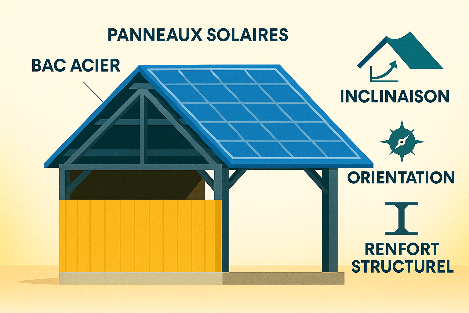 toiture hangar photovoltaique