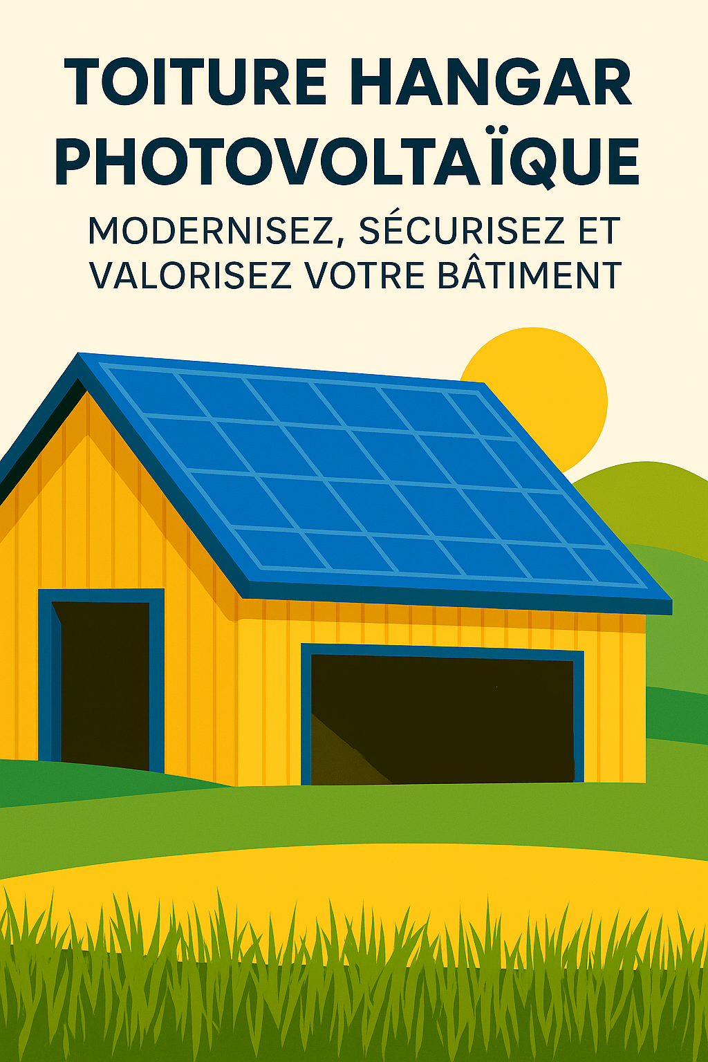 toiture hangar photovoltaique